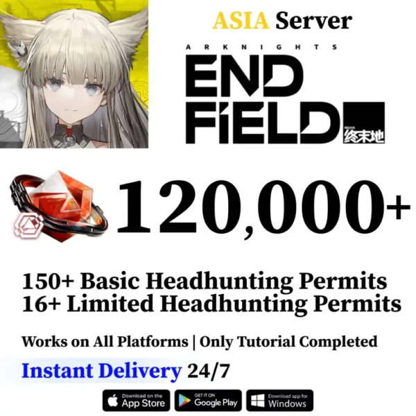 Arknights: Endfield Starter Reroll Account with Oroberyl [Asia]