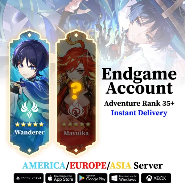 Wanderer Genshin Impact Reroll Starter Account
