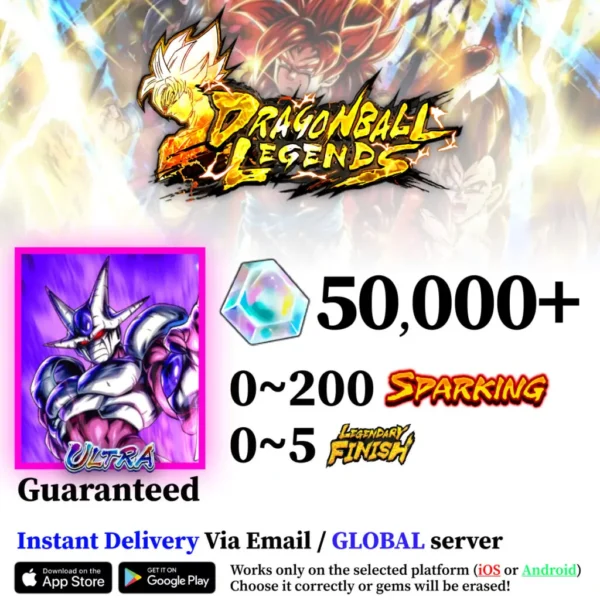 Dragon Ball Legends UL Final Form Cooler Starter Account