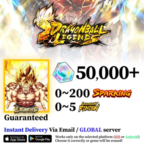 Dragon Ball Legends LR Super Saiyan Goku Starter Account